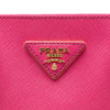 Secondhand Prada Medium Saffiano Lux Galleria Double Zip Satchel
