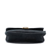 Secondhand Saint Laurent Medium Croc Embossed Nubuck Monogram Kaia Crossbody