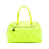 Chanel Paris Biarritz Quilted Canvas Fluo Duffle Bag Secondhand