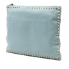 Valentino Large Leather Rockstud Clutch Secondhand