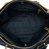 Prada Soft Calf Double Zip Convertible Tote Secondhand