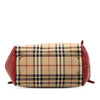 Burberry Small Haymarket Check Canvas and Leather Canterbury Tote Secondhand