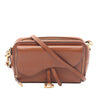 Dior Leather Double Saddle Pouch Secondhand