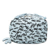 Miu Miu Printed Canvas Drawstring Pouch Secondhand