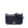 Chanel CC Quilted Lambskin Diamond Flap Secondhand