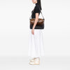 Prada Sfumato Vernice Naplak Frame Satchel Secondhand