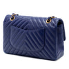 Chanel Medium Classic Chevron Lambskin Double Flap Secondhand