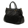 Prada Leather Trimmed Tessuto Satchel Secondhand