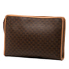 Celine Macadam Coated Canvas Clutch Secondhand