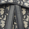 Dior Mini Oblique Canvas Saddle Bag Secondhand