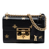 Gucci Small Calfskin Bee Star Padlock Crossbody Secondhand