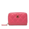 Chanel CC Quilted Caviar Zip Coin Purse Secondhand