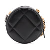 Chanel Lambskin 19 Round Clutch with Chain Secondhand