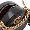 Chanel Lambskin 19 Round Clutch with Chain Secondhand