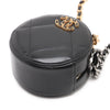 Chanel Lambskin 19 Round Clutch with Chain Secondhand