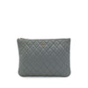Chanel Medium Quilted Caviar O Case Clutch Secondhand