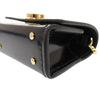 Ferragamo Smooth Calfskin Gancini Top Handle AirPods Case with Chain Secondhand