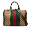Gucci Medium GG Canvas Web Joy Boston Bag Secondhand