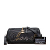 Chanel Calfskin Signature Chain Signe Bowling Bag Secondhand
