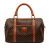 Secondhand Celine Macadam Coated Canvas Boston Bag