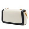 Fendi Bicolor Leather Chain Midi Baguette Secondhand