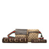 Gucci GG Canvas Web Double Pocket Belt Bag Secondhand