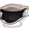 Prada Mini Soft Calf Logo Drill Satchel Secondhand