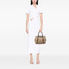 Prada Canvas Canapa Logo Bow Satchel Secondhand