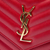 Saint Laurent Grain De Poudre Cassandre Envelope Chain Wallet Secondhand
