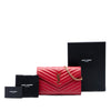Saint Laurent Grain De Poudre Cassandre Envelope Chain Wallet Secondhand