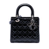 Dior Medium Patent Cannage Lady Dior Secondhand