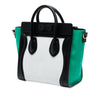 Celine Nano Tricolor Leather Luggage Tote Secondhand
