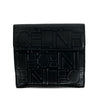 Celine Embossed Leather Logo Trifold Wallet Secondhand