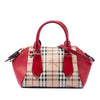 Burberry Small Haymarket Check Coated Canvas Blaze Satchel Secondhand