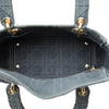 Dior Medium Embroidered Canvas Cannage Lady D Lite Secondhand