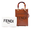 Fendi Mini Leather Sunshine Shopper Tote Secondhand