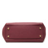 Burberry Medium Grained Calfskin Buckle Tote Secondhand
