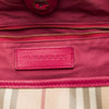Burberry Small Haymarket Check Coated Canvas and Calfskin Canterbury Tote Secondhand