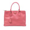 Prada Medium Saffiano Lux Galleria Double Zip Satchel Secondhand
