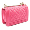 Chanel Small Quilted Lambskin Boy Flap Secondhand