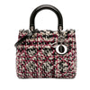 Dior Medium Tweed Cannage Fringe Lady Dior Secondhand