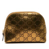 Gucci Metallic Guccissima Pouch Secondhand
