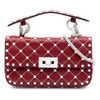 Valentino Small Lambskin Free Rockstud Spike Satchel Secondhand
