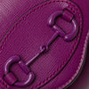 Secondhand Gucci Mini Leather Horsebit 1955 Web Crossbody