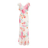 Secondhand Roberto Cavalli Ruffle Sleeve Floral Dress - '00s