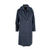 Secondhand Emporio Armani Trench Coat with Detachable Hoodie - '10s