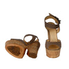 Secondhand Giuseppe Zanotti Open Toe Platform Wedge Sandals - '10s