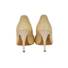 Secondhand Fendi Asymmetric Bow Peep-toe Pumps - '10s