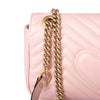 Secondhand Gucci Gg Marmont Medium Perfect Pink Matelassé Leather Shoulder Bag
