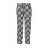 Secondhand Louis Vuitton Printed Jeans with Zipper Details - '10s